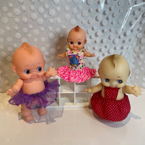 Vintage Kitsch ♥️😍Kewpie doll bundle (3) - Picture 1 of 16
